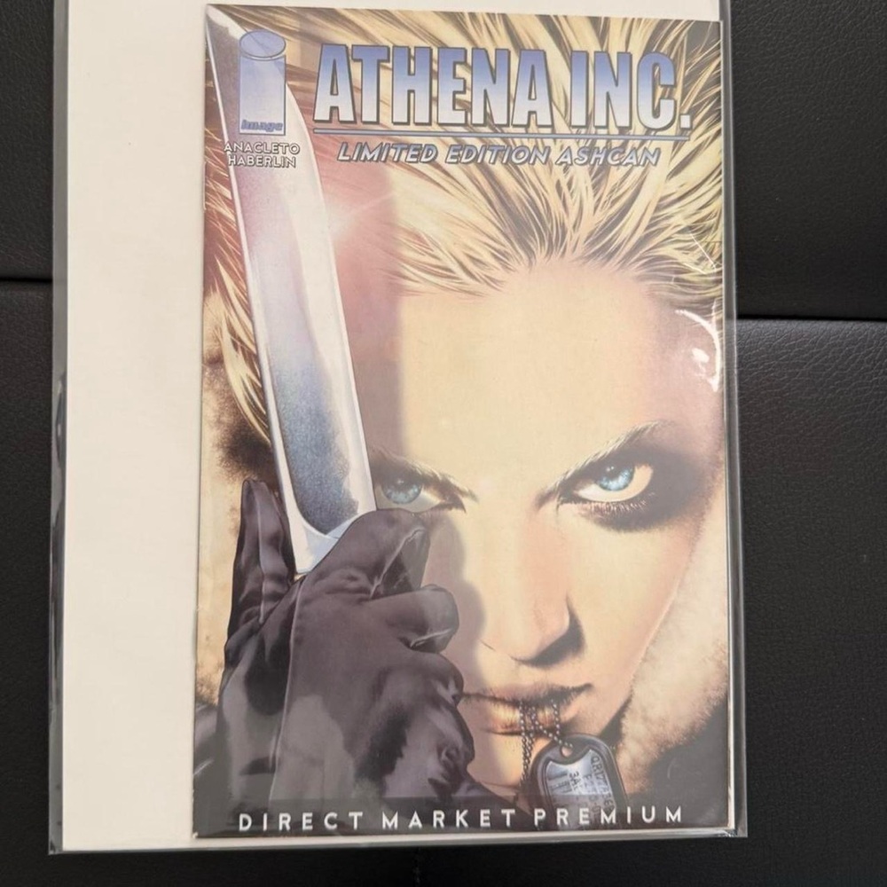 Image Comic Athena Inc. Limited Edition Ashcan